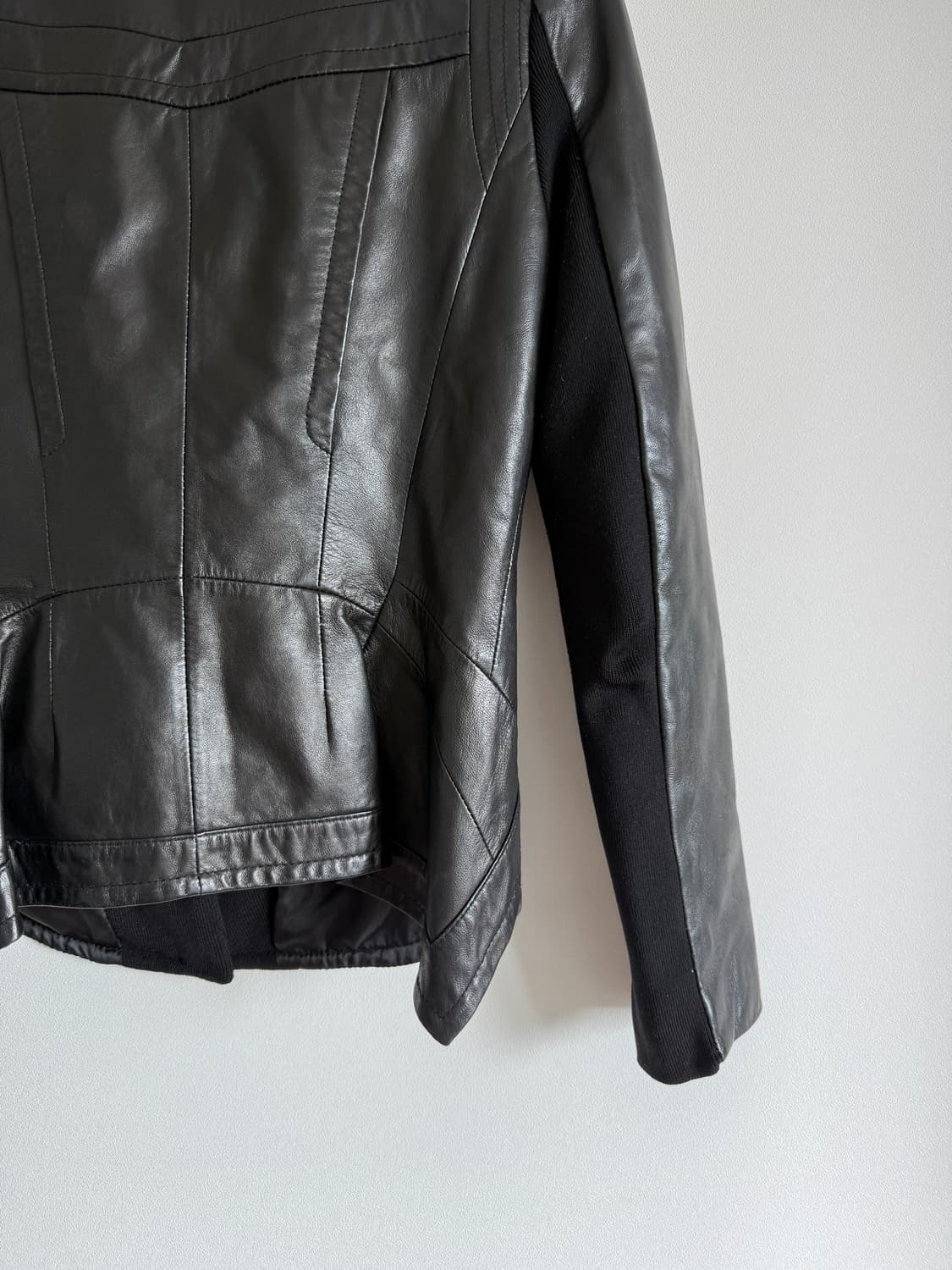 Pre owned 램스킨 레더 자켓 상품이미지6