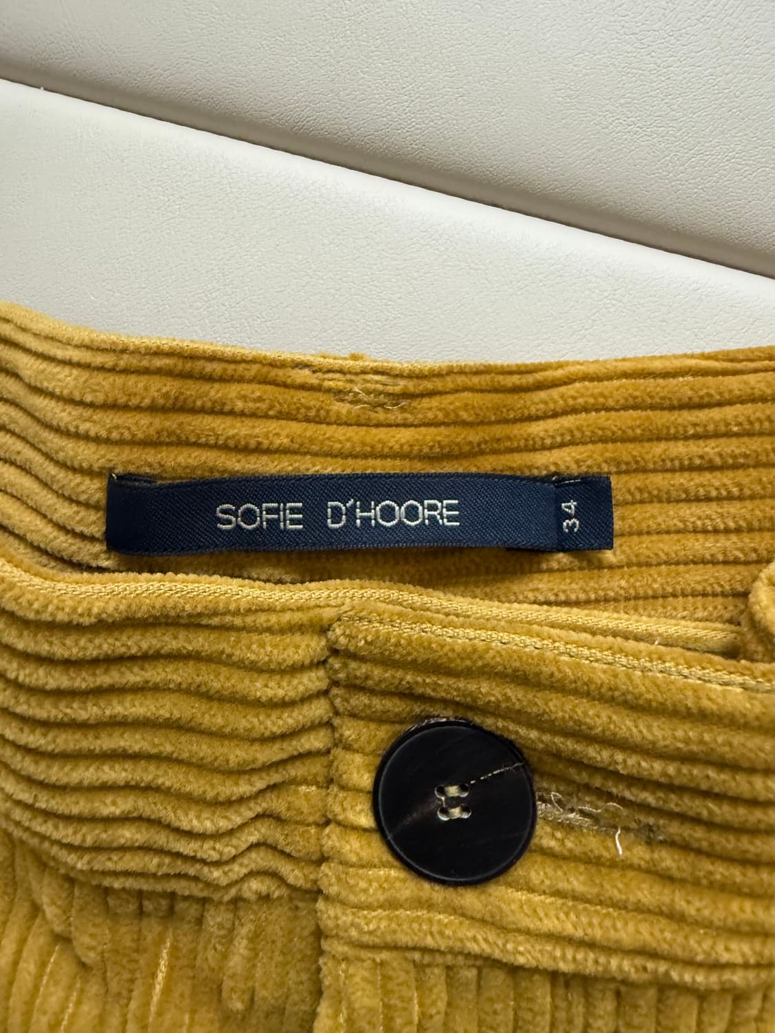 [2회착용] SOFIE DHOORE 코듀로이 와이드 팬츠 타임 슬랙스 상품이미지2