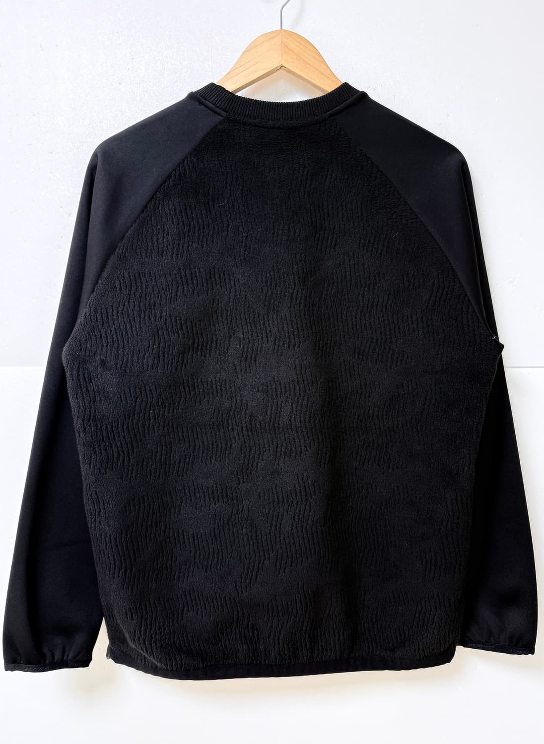 다이나핏 기능성 플리스 맨투맨 블랙 95 데일리 상품이미지4