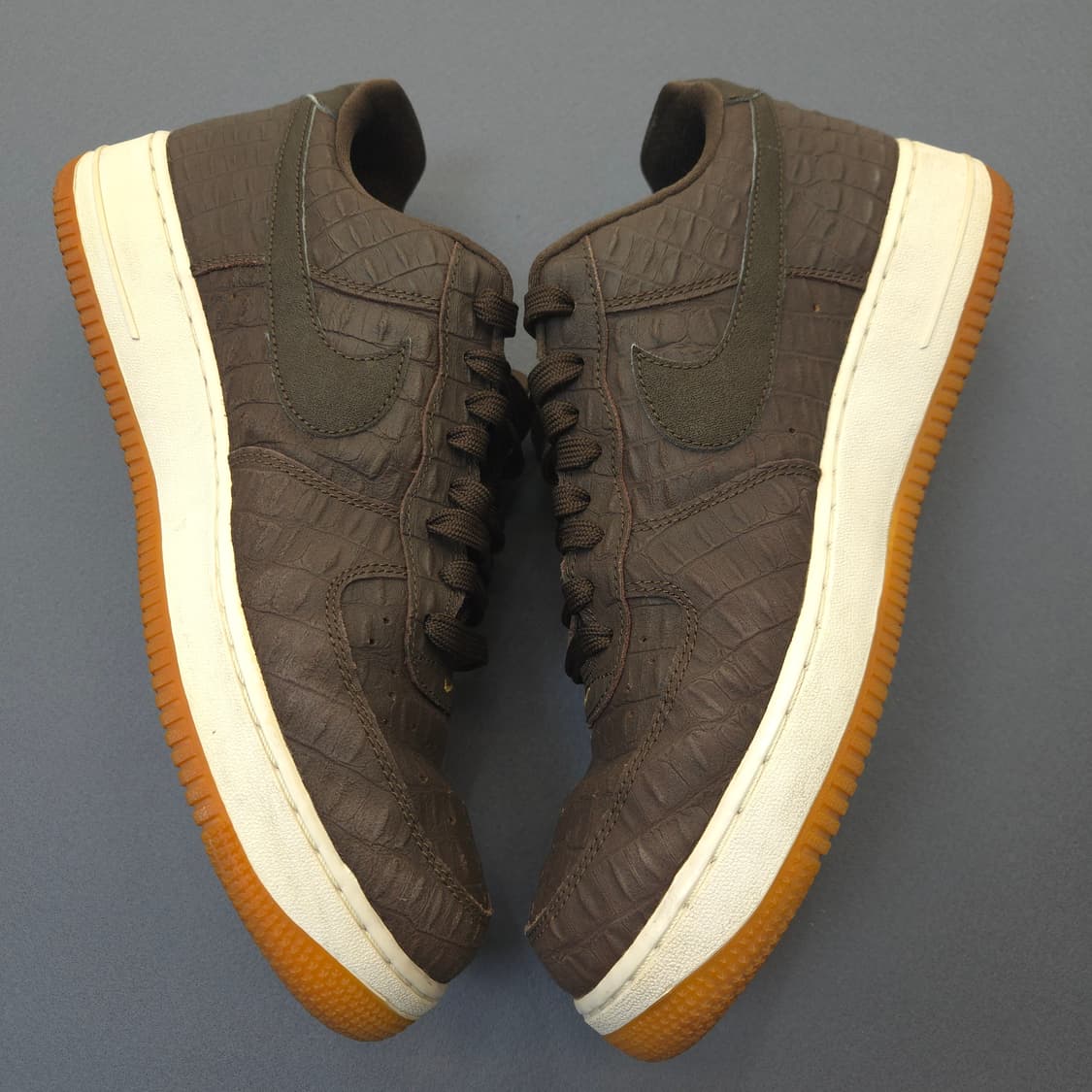 나이키 에어포스1 크로크 브라운 상품이미지5