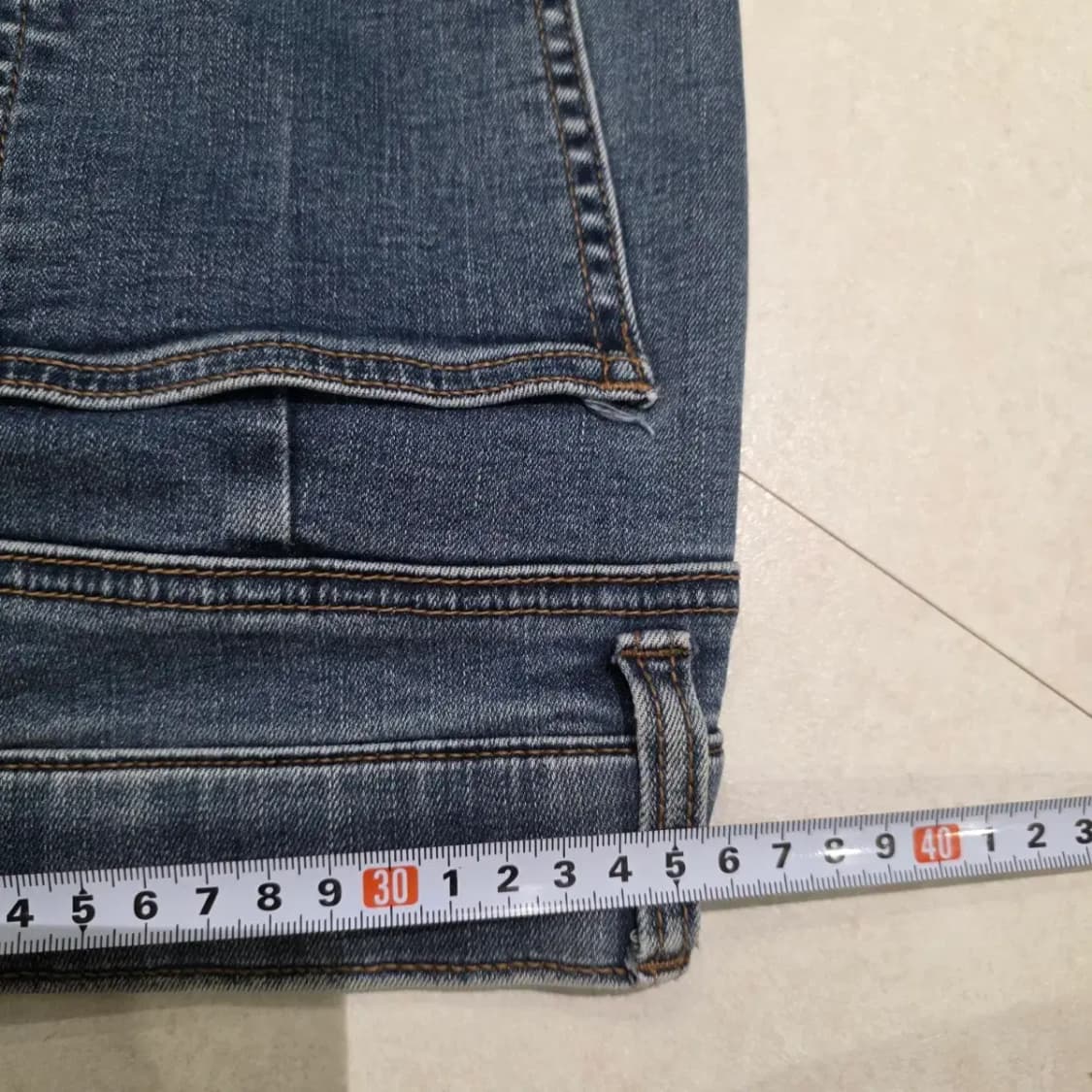 키스해링 데님 청바지 상품이미지8