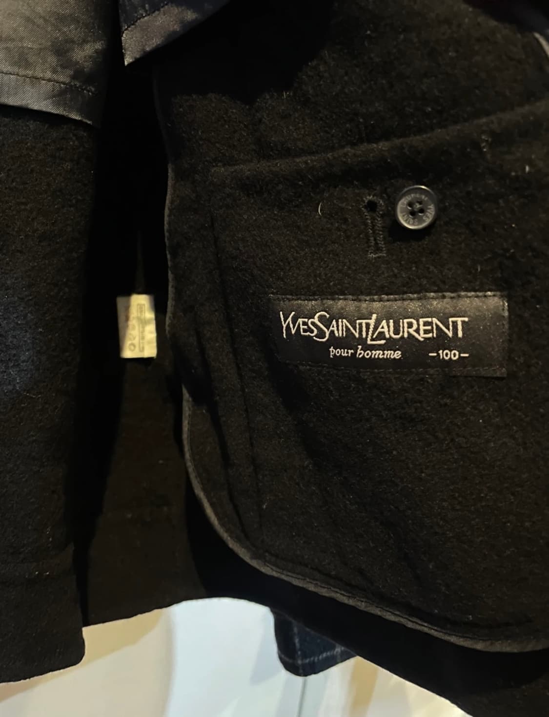 입생로랑 울 코트 / 입생로랑 빈티지자켓 / 입생로랑 울 자켓 상품이미지4