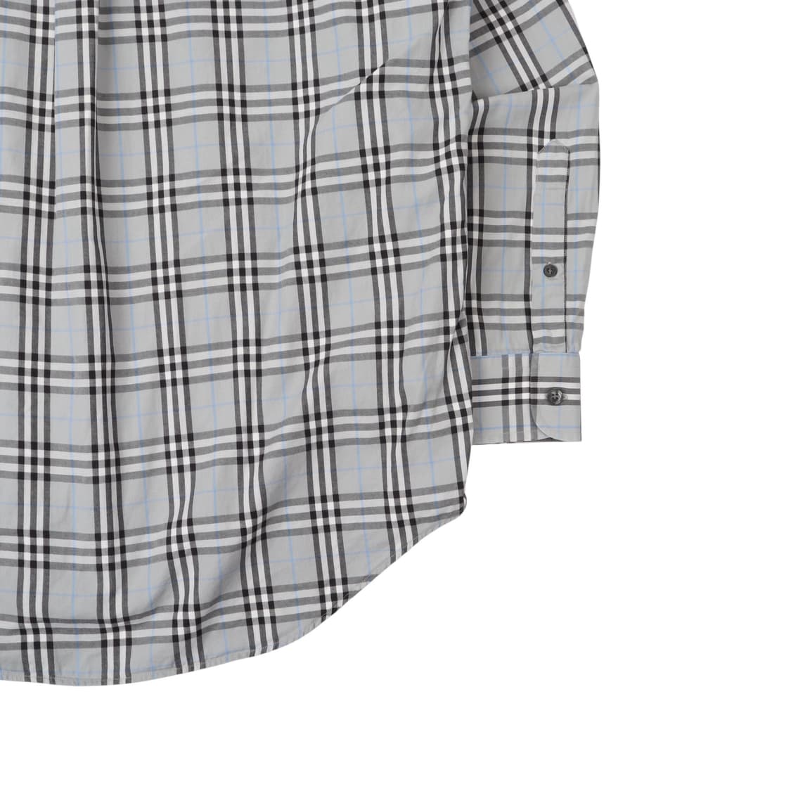 버버리 그레이 노바체크 포켓 로고 셔츠 상품이미지7
