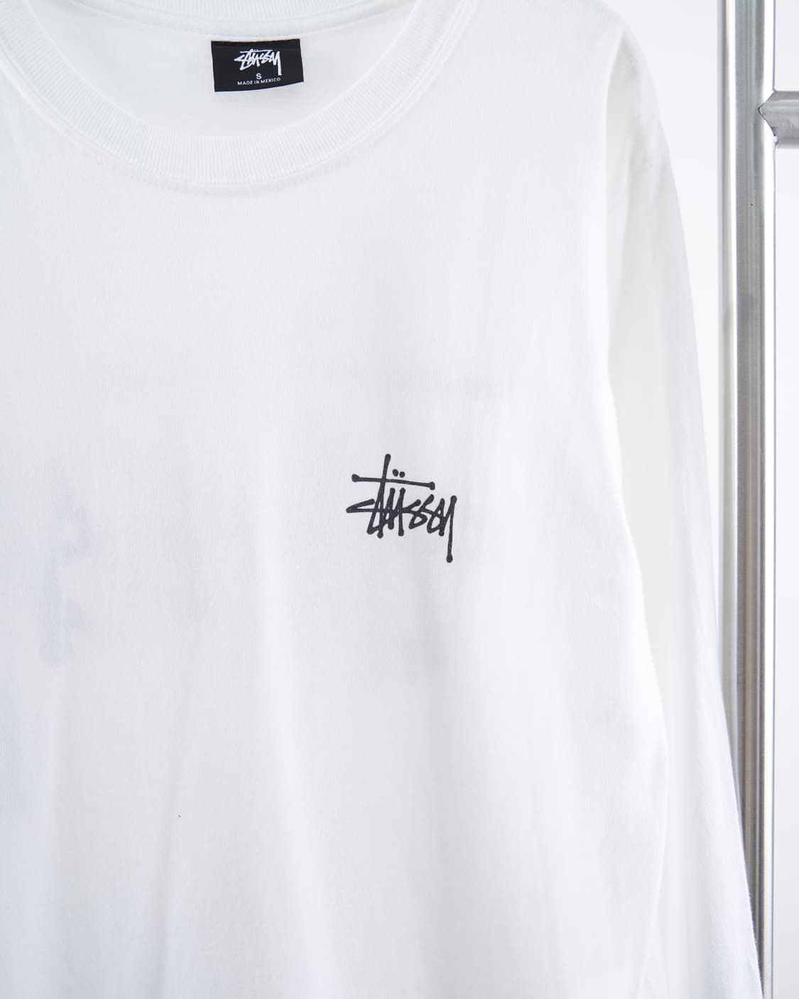 Stussy 베이직 스탁로고 롱슬리브 티셔츠 상품이미지3