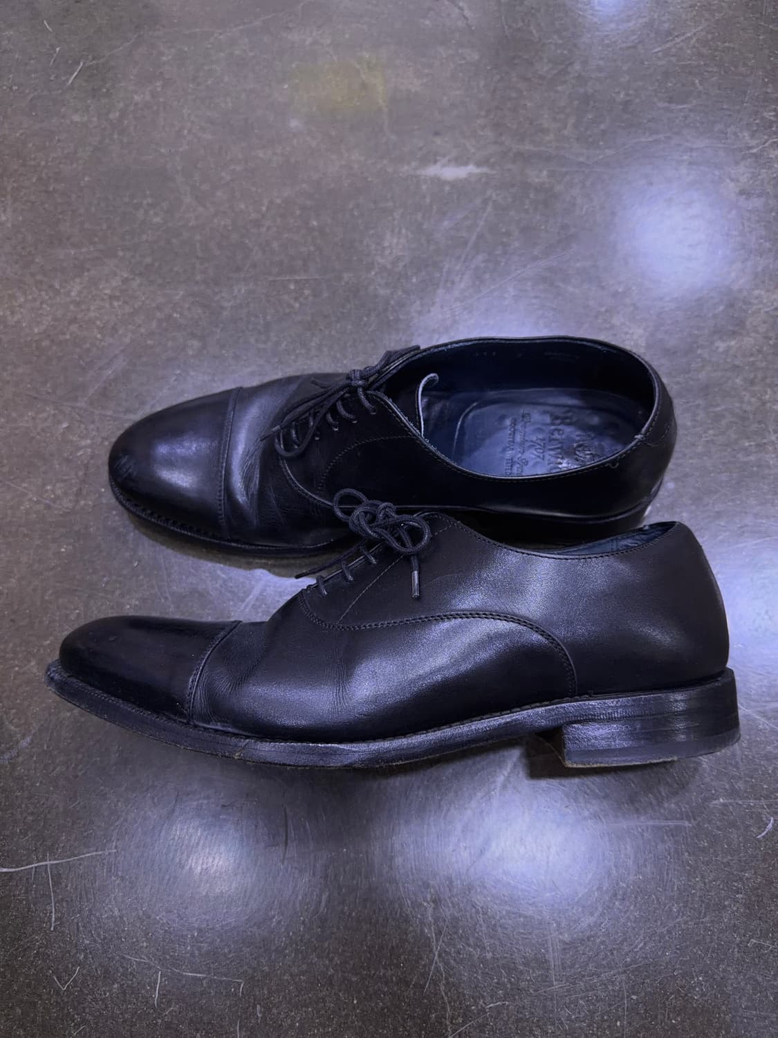 버윅 4311 옥스포드 슈즈 구두 블랙 7 상품이미지6