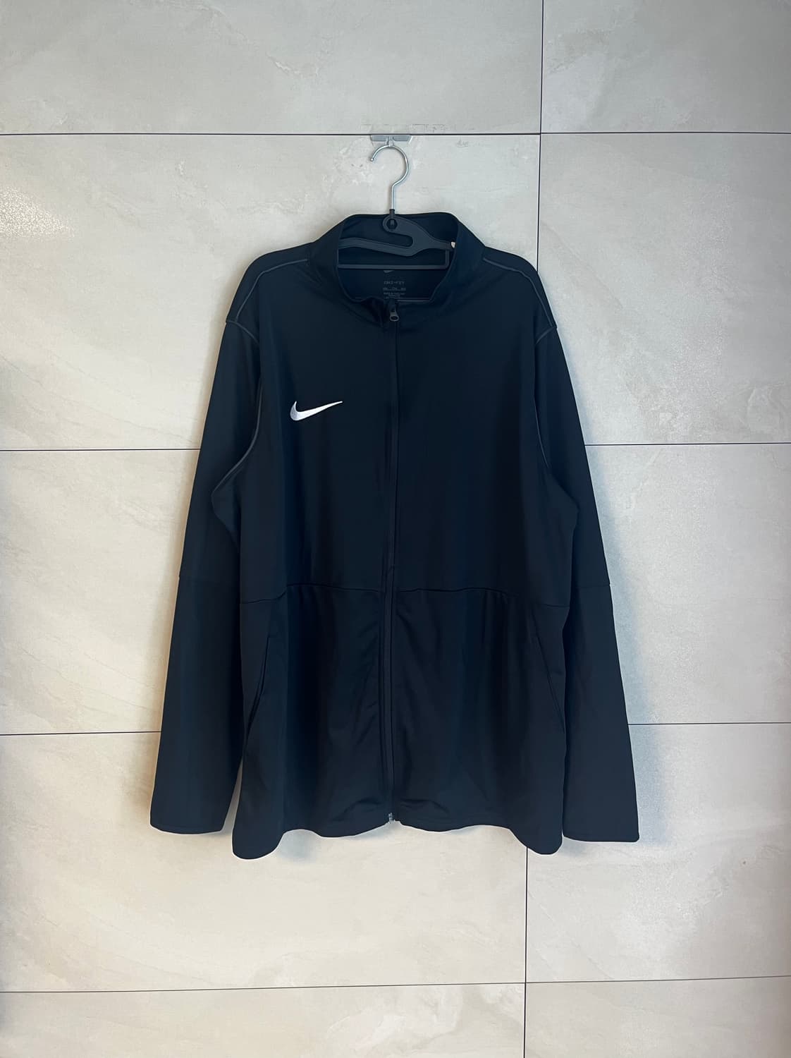 (2XL/115) 나이키 드라이핏 져지 블랙 상품이미지1