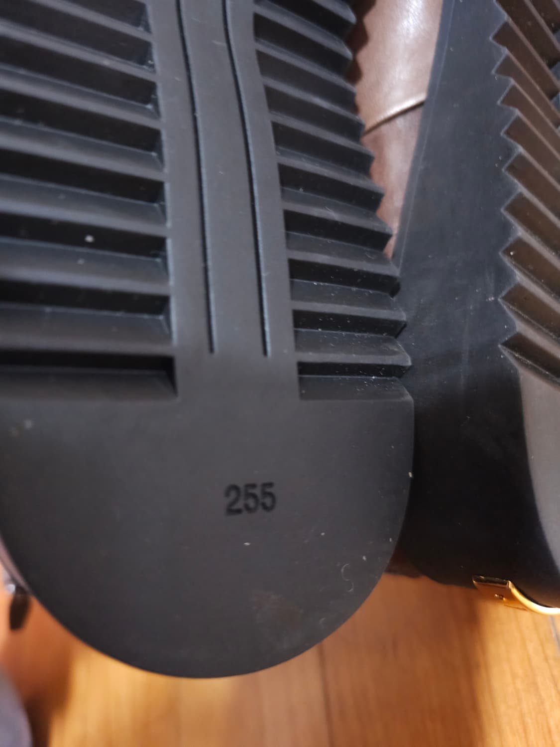 새상품)티클라쎄 브라운 가죽 미들부츠 255 상품이미지7