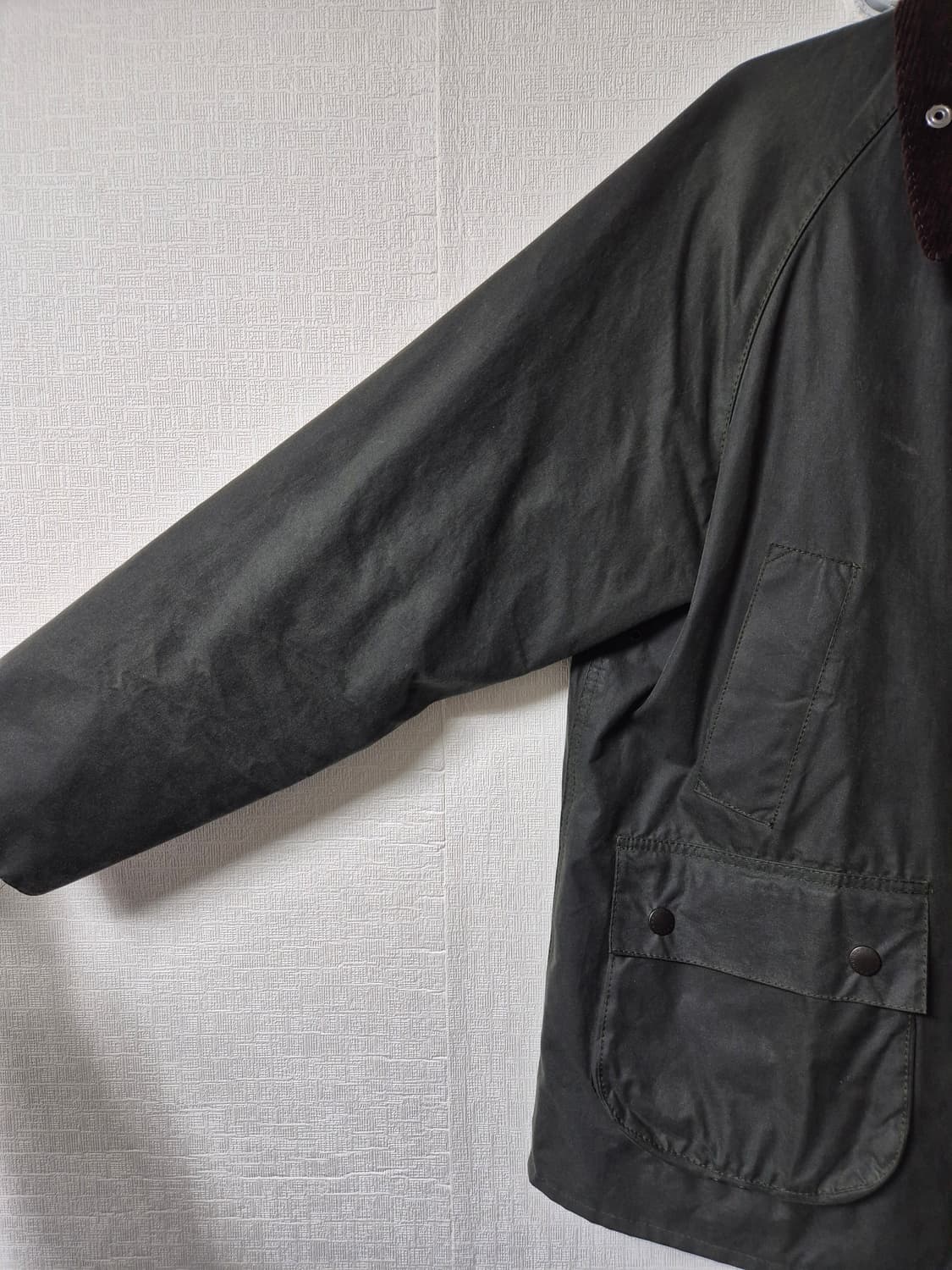 바버 비데일 42 올리브 상품이미지2