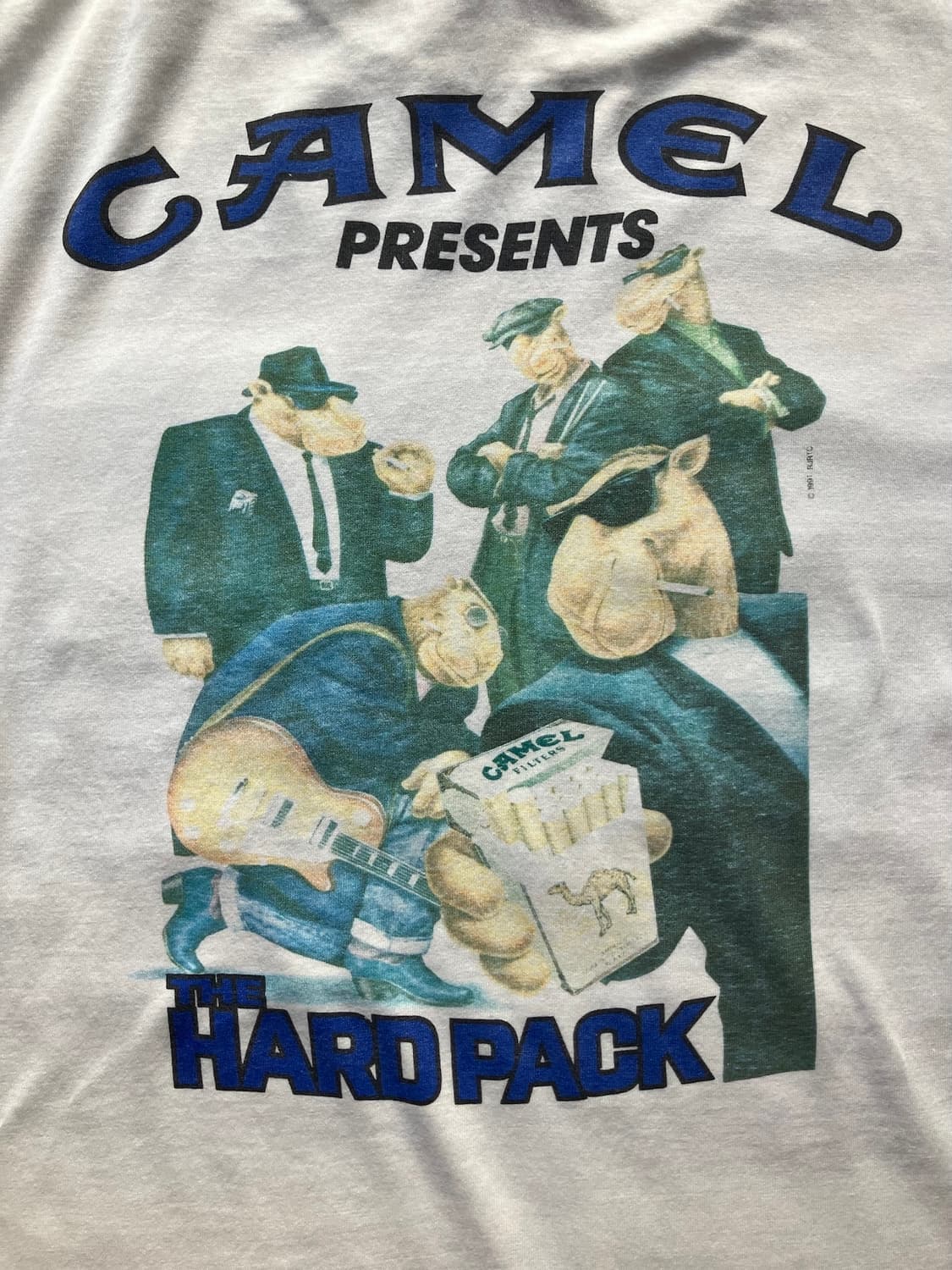  90s USA 빈티지 카멜 포켓 반팔 티셔츠 상품이미지6