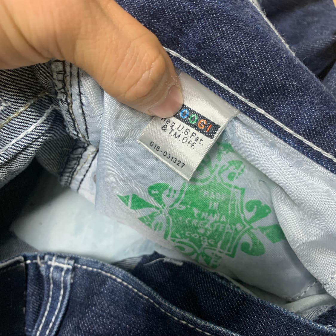 32)Coogi 쿠지 빅자수 스펠아웃 데님 상품이미지4