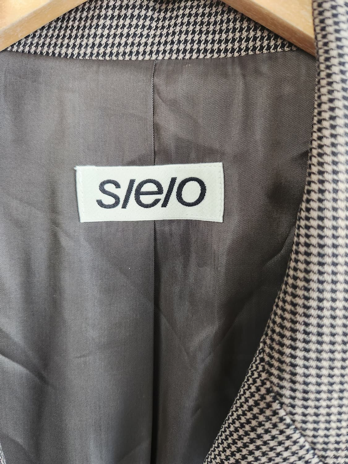 SEO 에스이오 체크 패치워크 자켓 상품이미지4