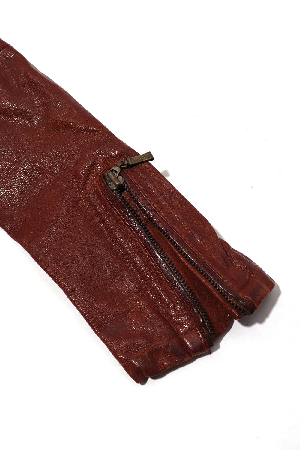 VINTAGE LEATHER 이태리 베지터블 램스킨 싱글 라이더 재킷 상품이미지7