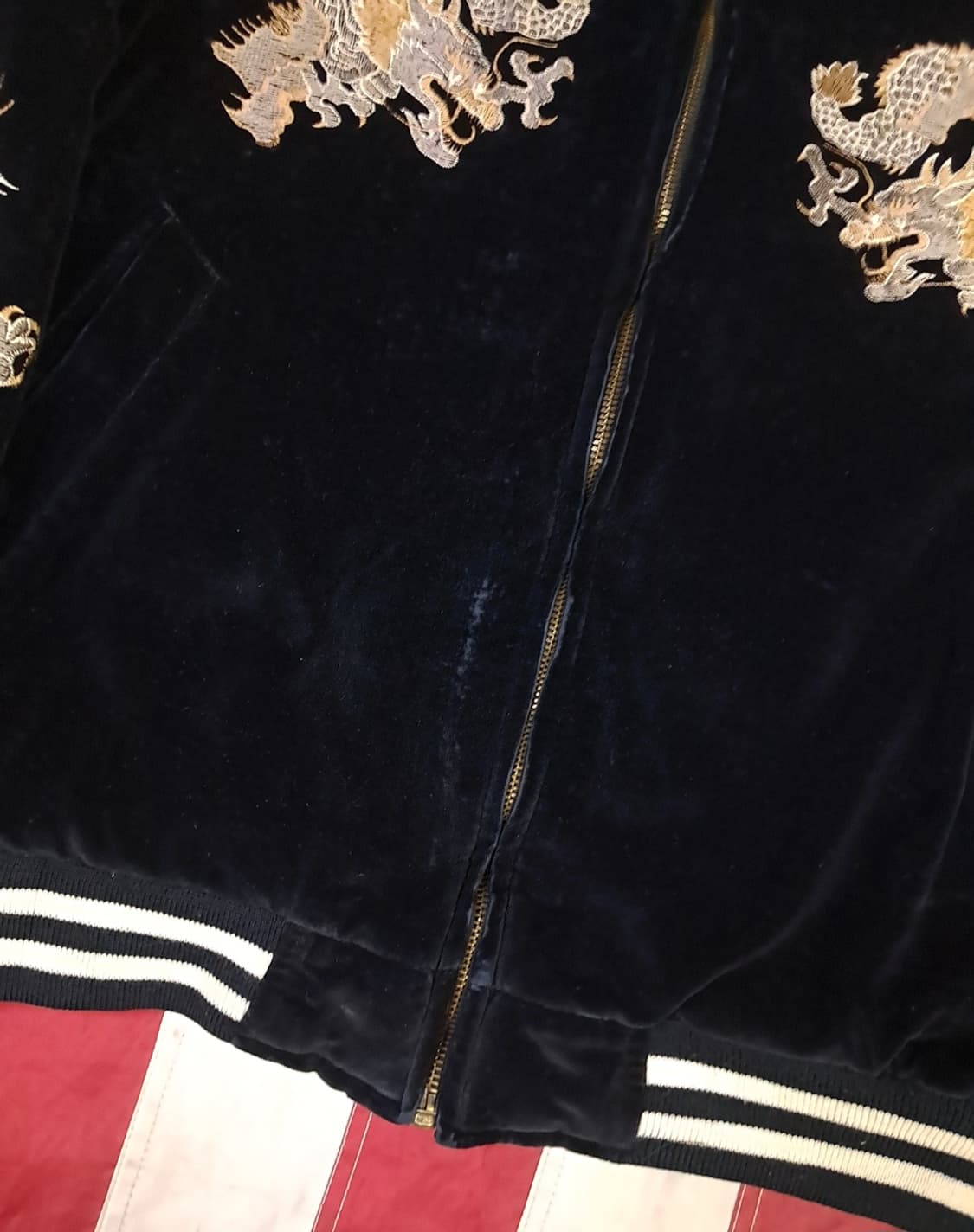 오리지날 90's 일본판 코세어 벨벳 스카쟌 상품이미지7