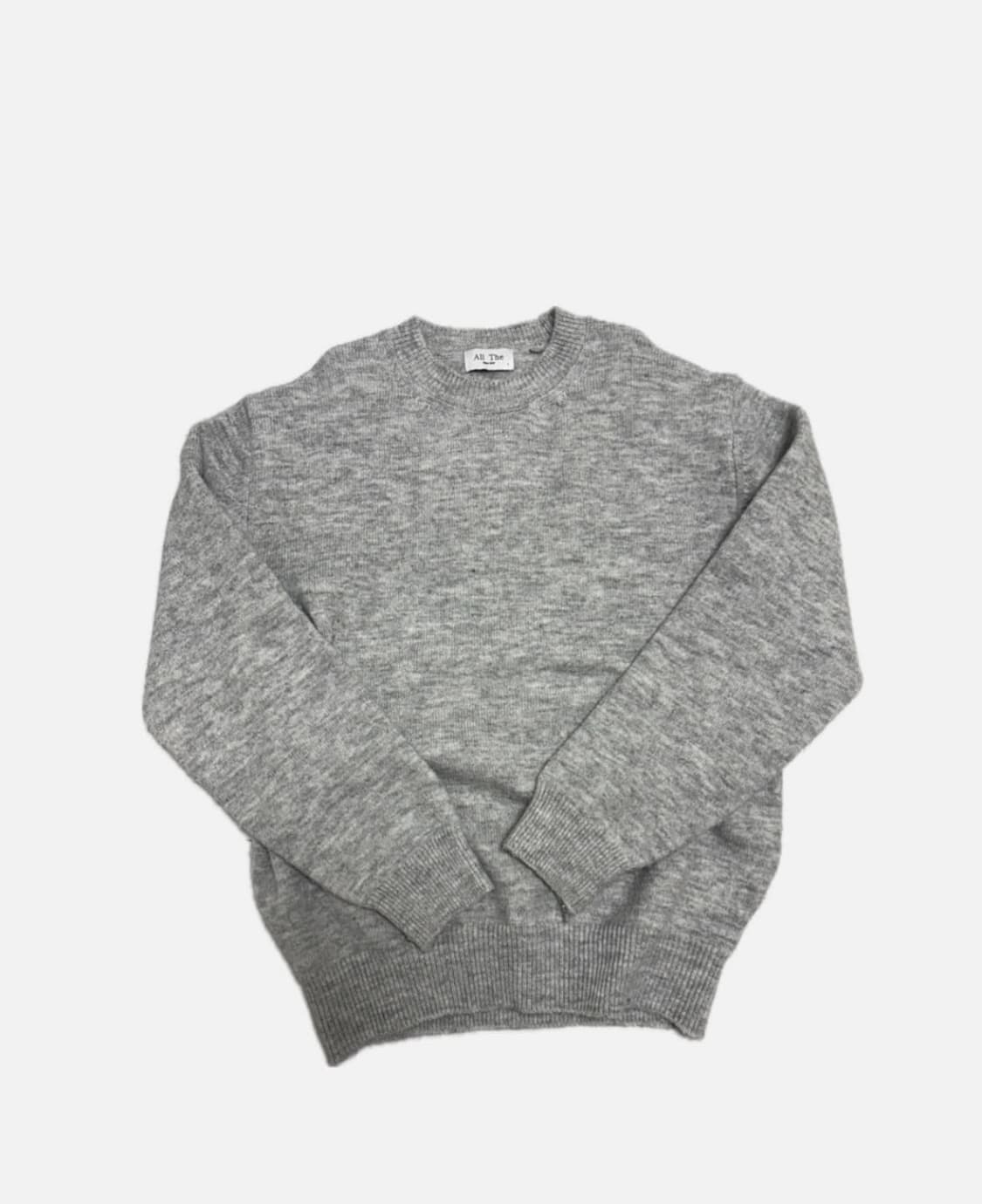 Gray knit sweater  상품이미지1