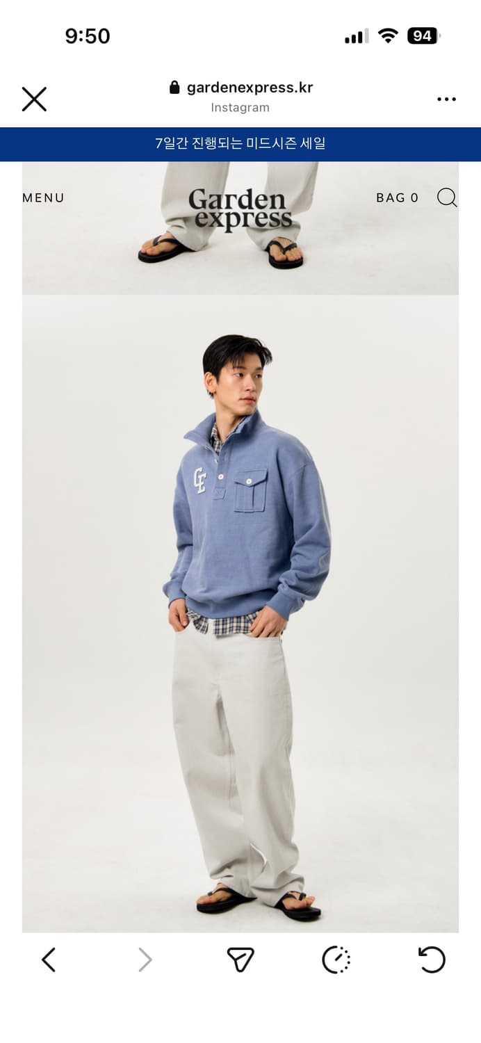 Garden express High-Neck Sweater  상품이미지3