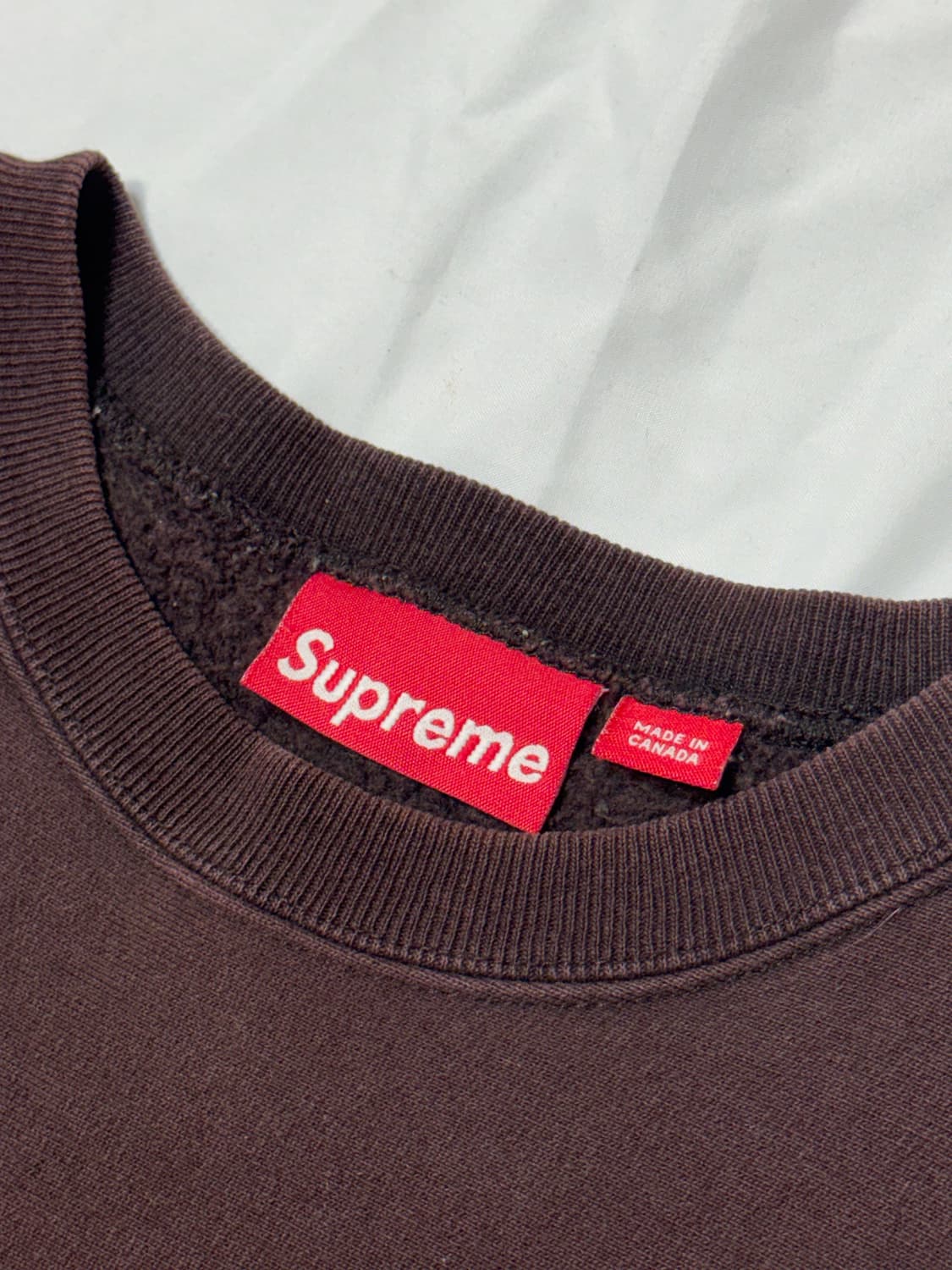 00s 슈프림 Gothis Arc Logo crewn sweatshirt 상품이미지4