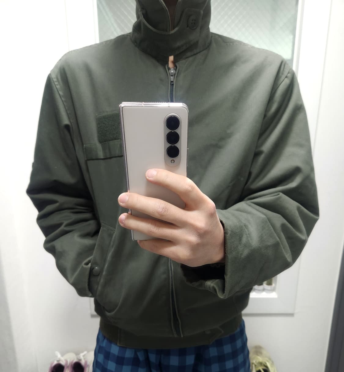 70's French Military HBT Pilot Jacket 상품이미지10