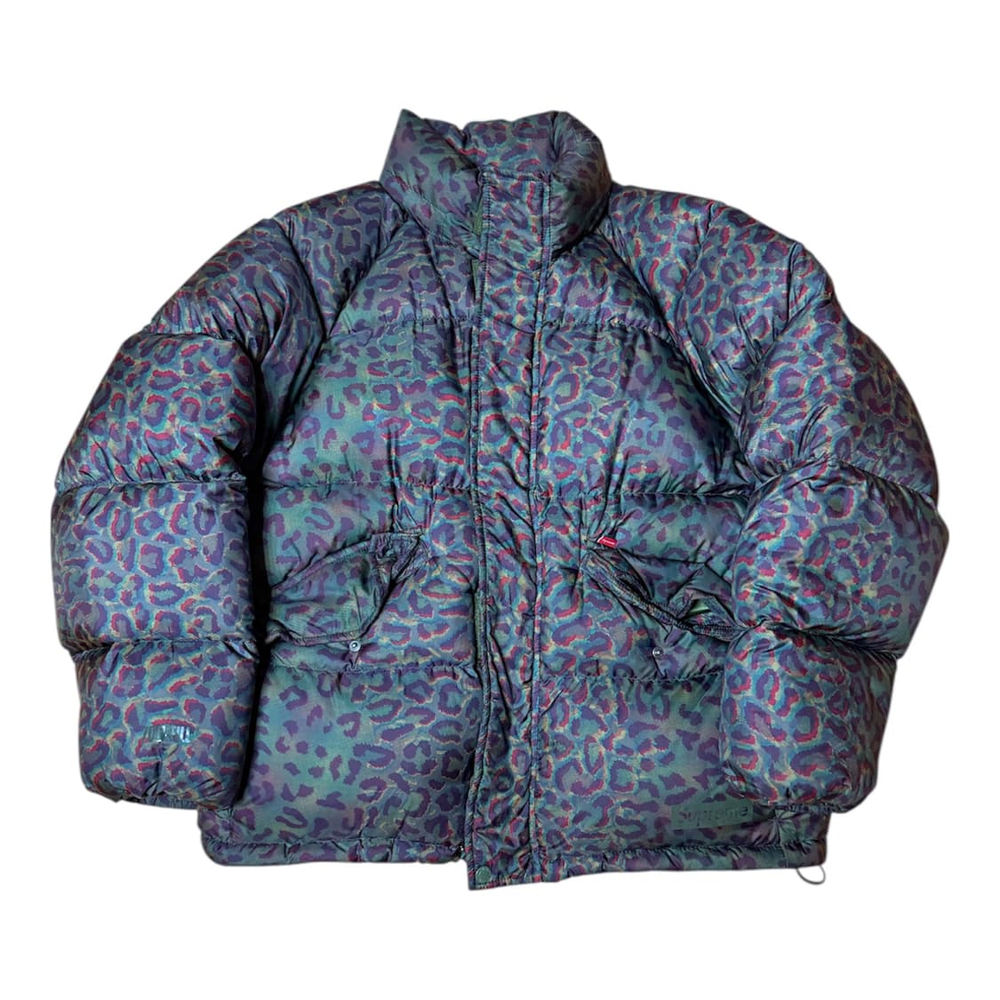 슈프림 700필 다운자켓 레오파드 M 상품이미지2