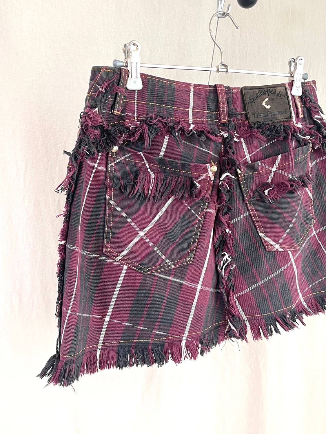 Vivienne Westwood Anglomania Check Skirt 상품이미지5