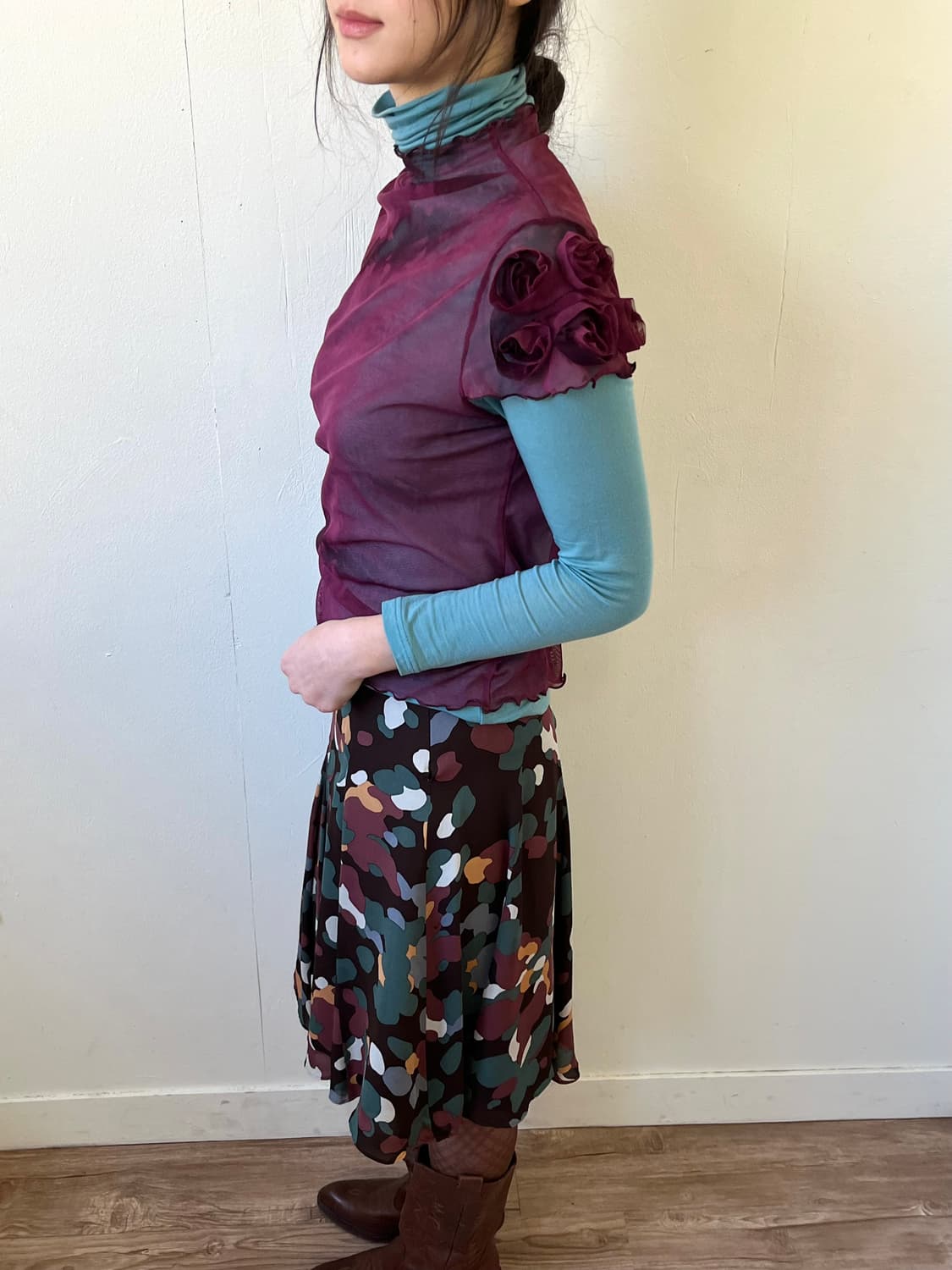 Calabaza 시스루 탑 상품이미지4