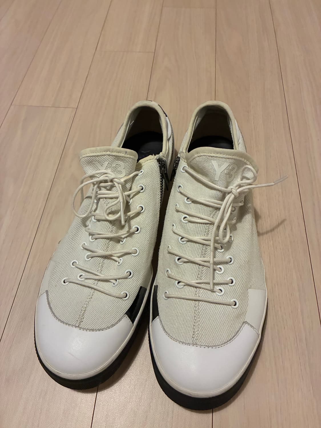 [정품] Y-3 요지야마모토 지퍼 캔버스 스니커즈 (255-260) 상품이미지2