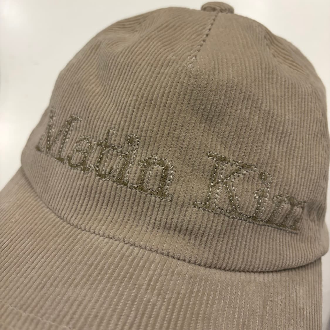 마뗑킴 코듀로이 볼캡 베이지 상품이미지3