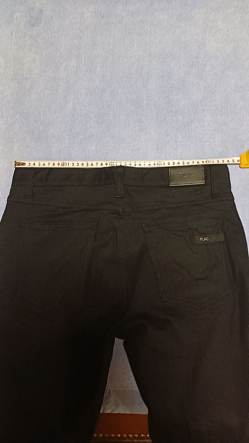 플랙 스판블랙진 실측33인치 기장101 상품이미지5