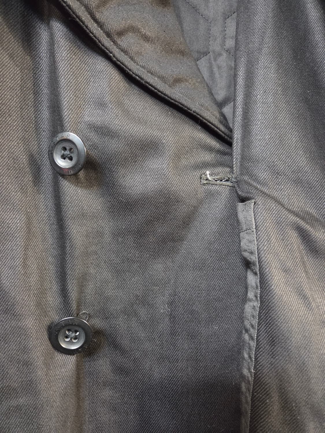 G-Star RAW 더블 브레스트 블랙 코트(M) 상품이미지9