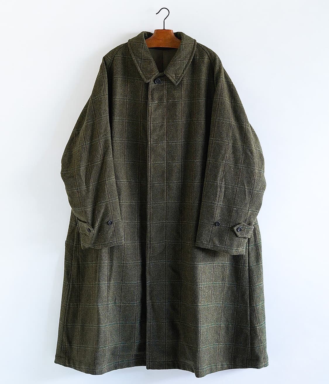 A.presse Tweed Balmacaan Coat 상품이미지1