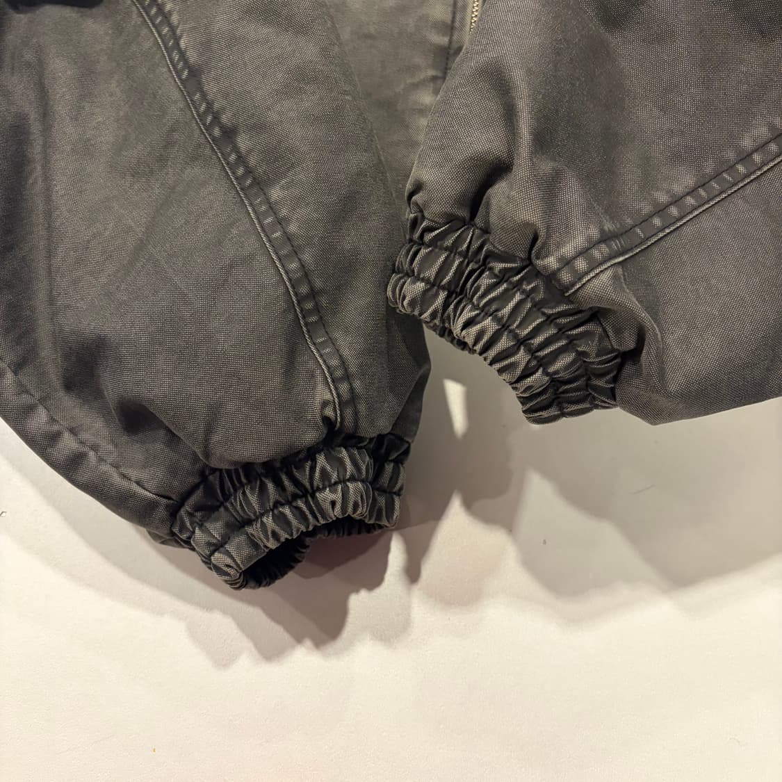 [M] MMIC 워크 누빔 워싱 자켓 카키색 D263 상품이미지7