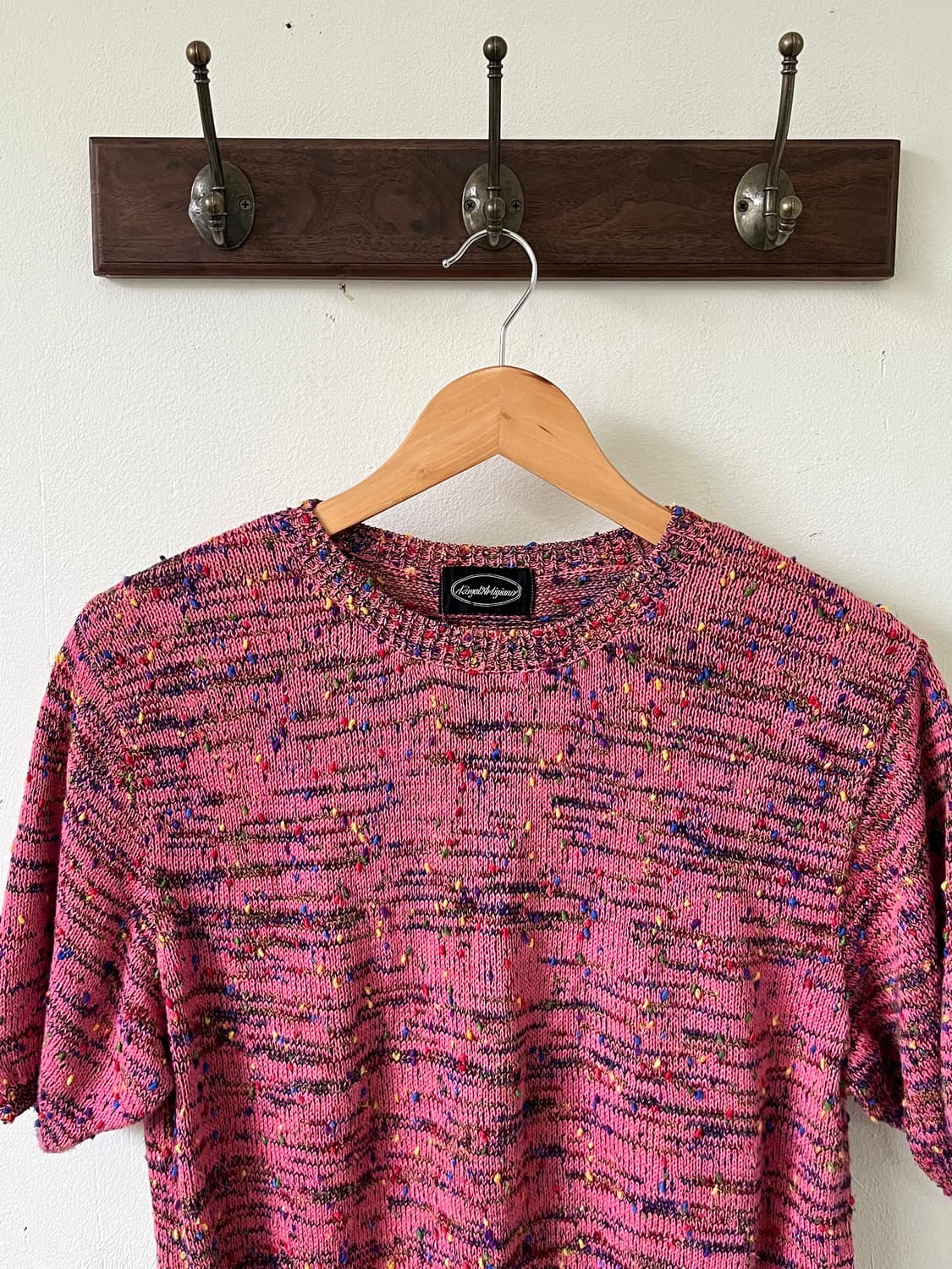 RoyalArtigiano 레인보우 핑크 스웨터 상품이미지2