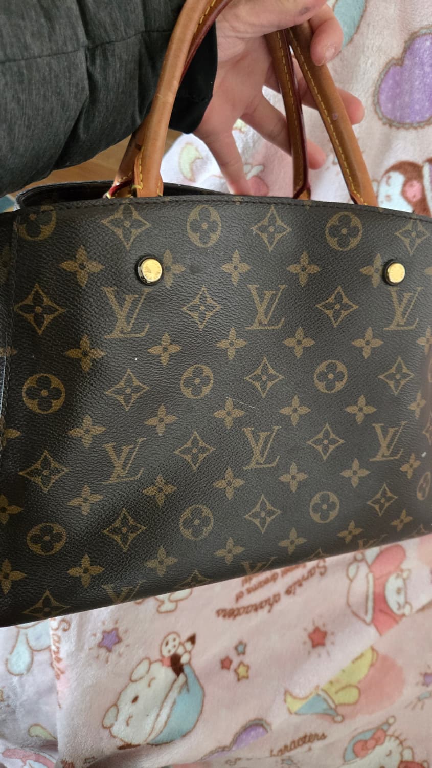 정품) 🤎루이비통 몽테뉴 MM 형태무너짐 없음🤎박스+더스트+종이가방 상품이미지5