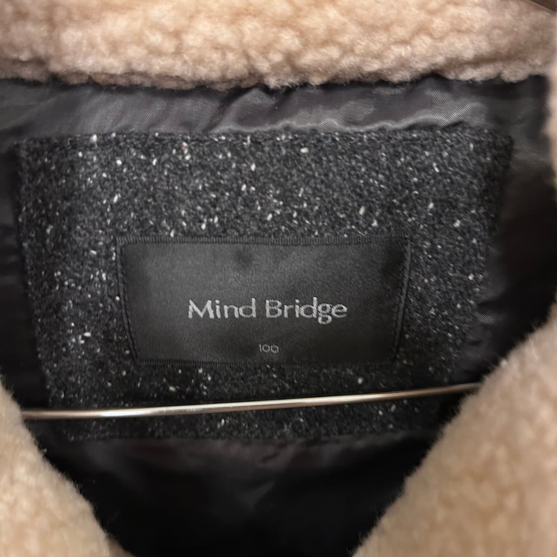 마인드브리지 플리스카라 울 패딩 베스트 상품이미지3