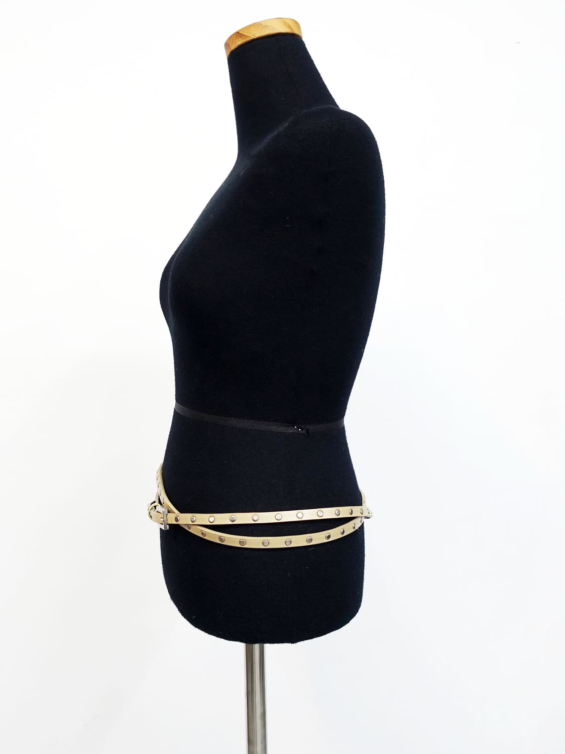 빈티지 레이어드 레더 벨트 상품이미지3