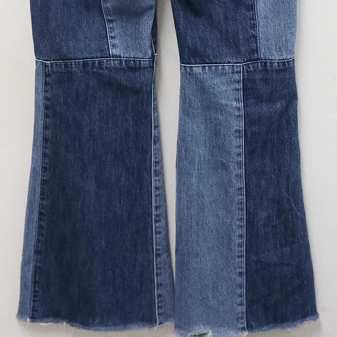 EVRIS 데님 패치워크 부츠컷 팬츠 62021 상품이미지6