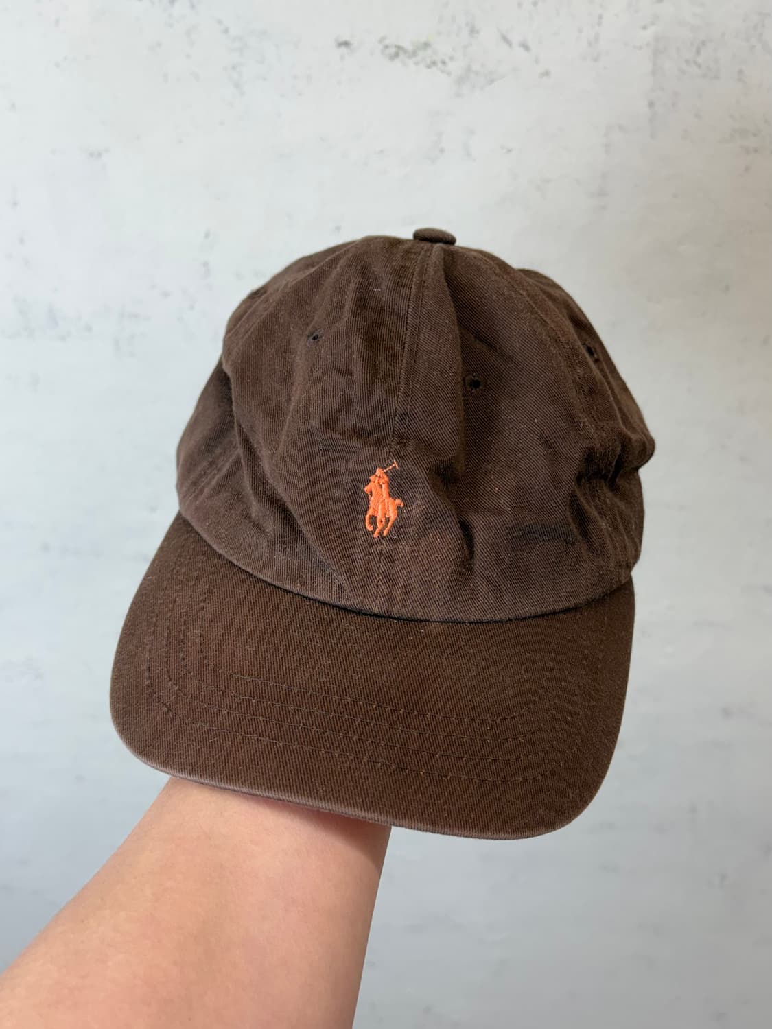 폴로랄프로렌 빈티지 브라운 볼캡 상품이미지1