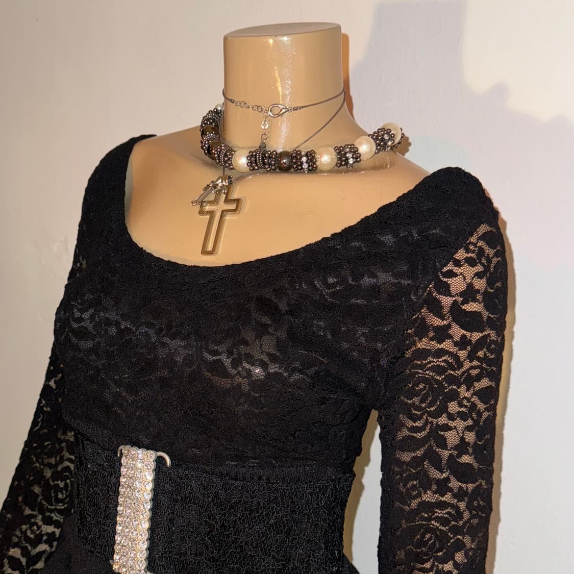 MA*RS SUGARGLOSS 빅 리본 원피스&벨트 세트 상품이미지4