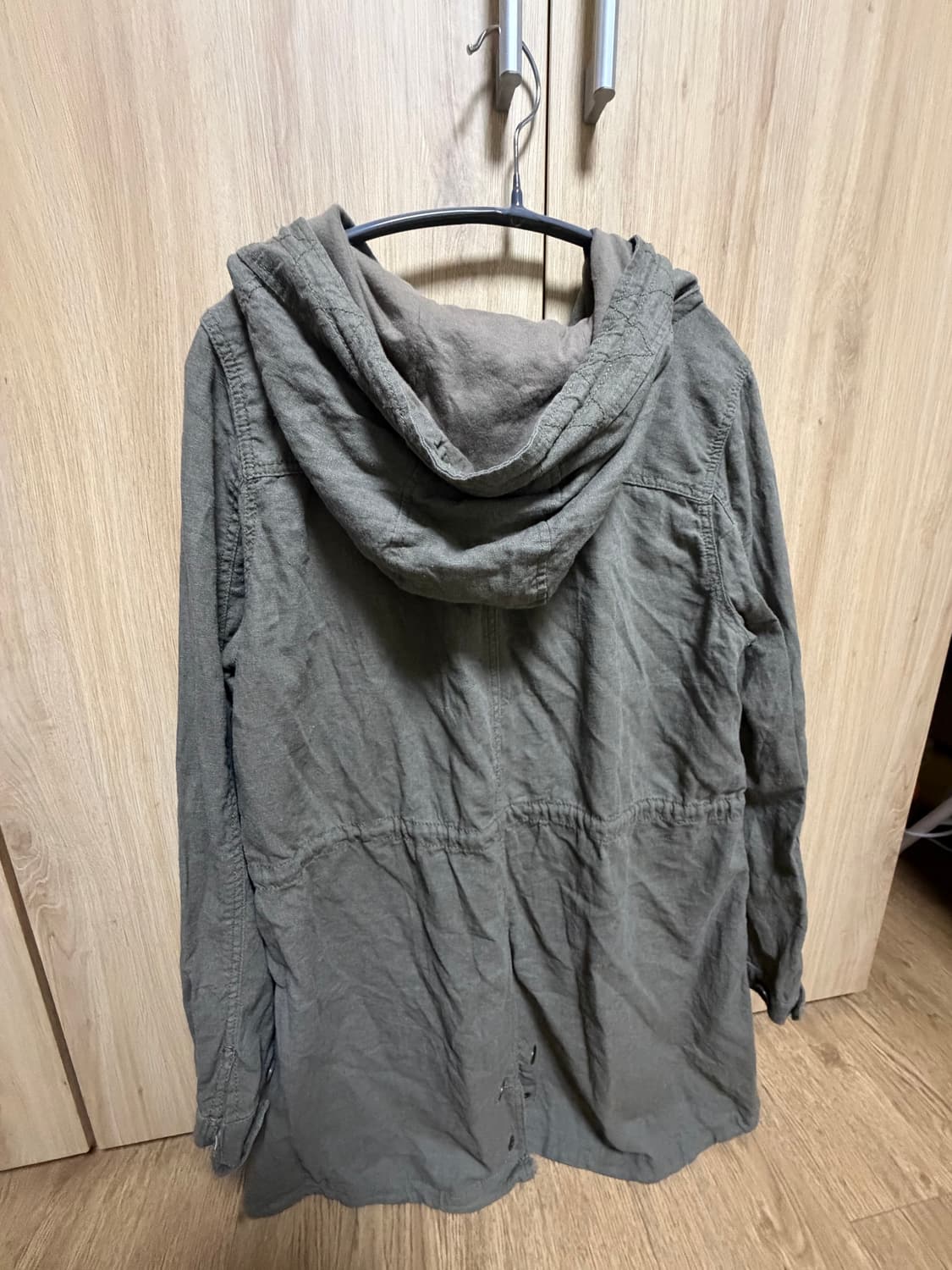 어쓰뮤직 모리걸 후드 야상 하구미 스즈코 상품이미지9