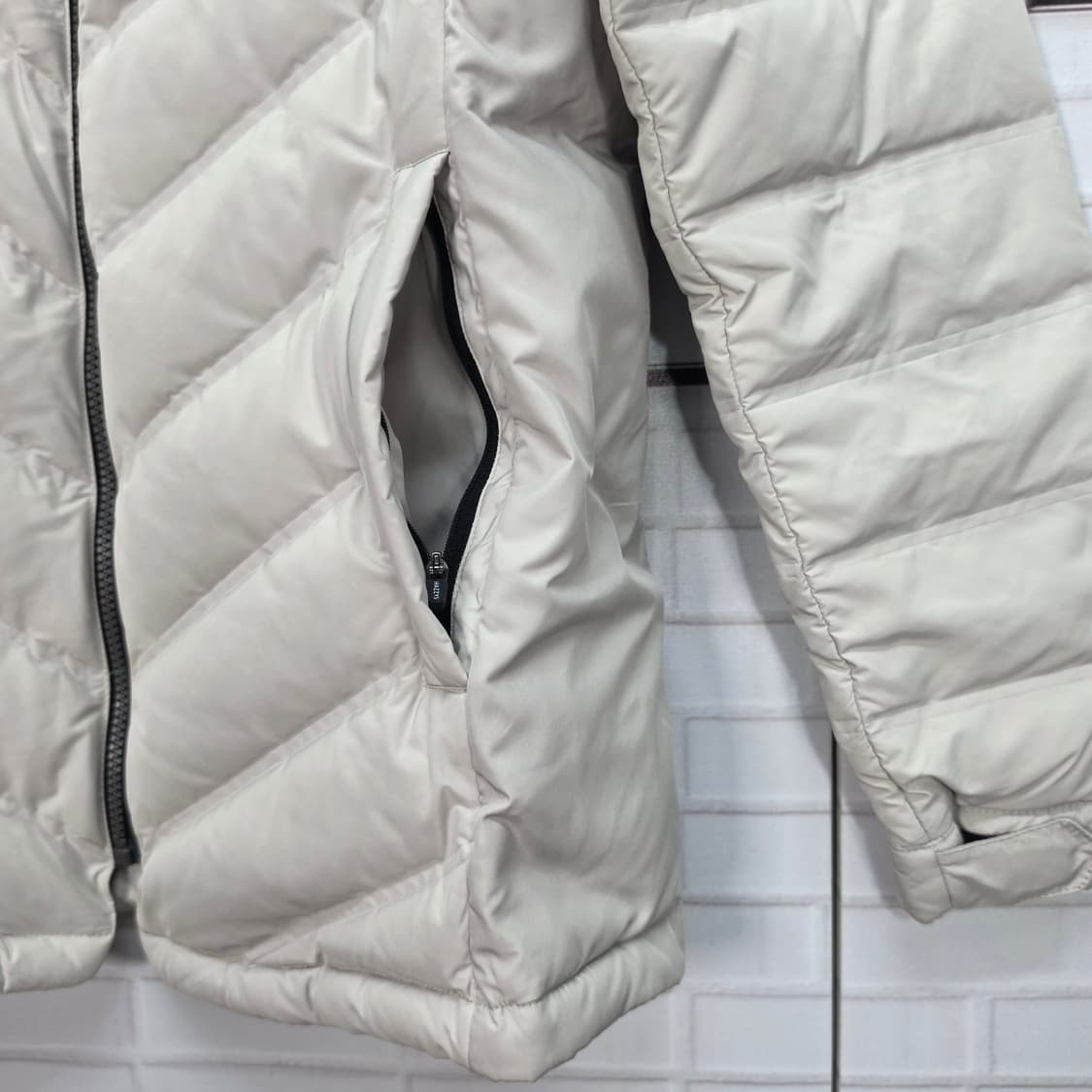 헤지스 골프 구스다운 경량 패딩 자켓 점퍼 100사이즈 새상품급 상품이미지5