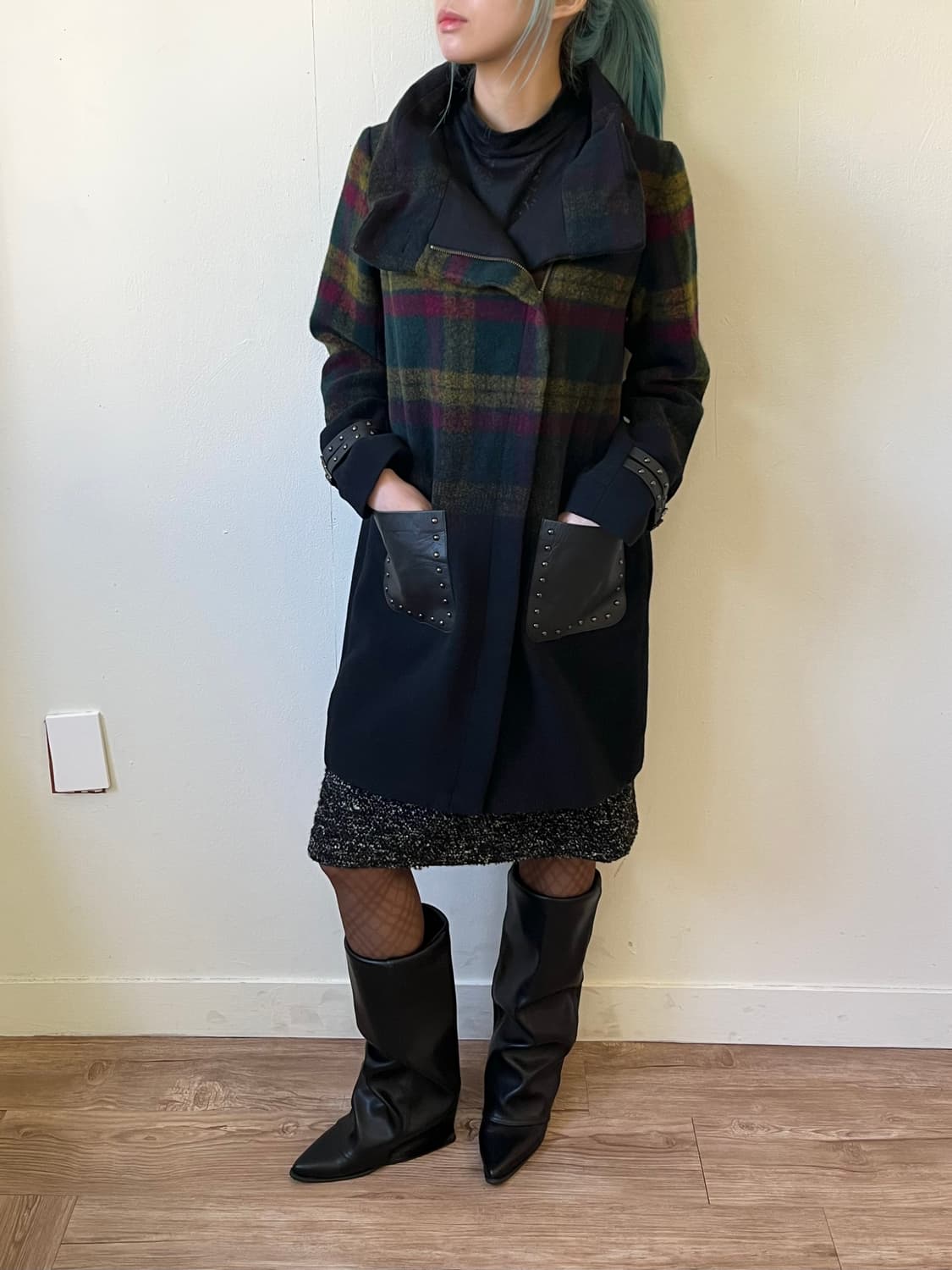 Gabardine K.T 오버넥 코트 상품이미지7