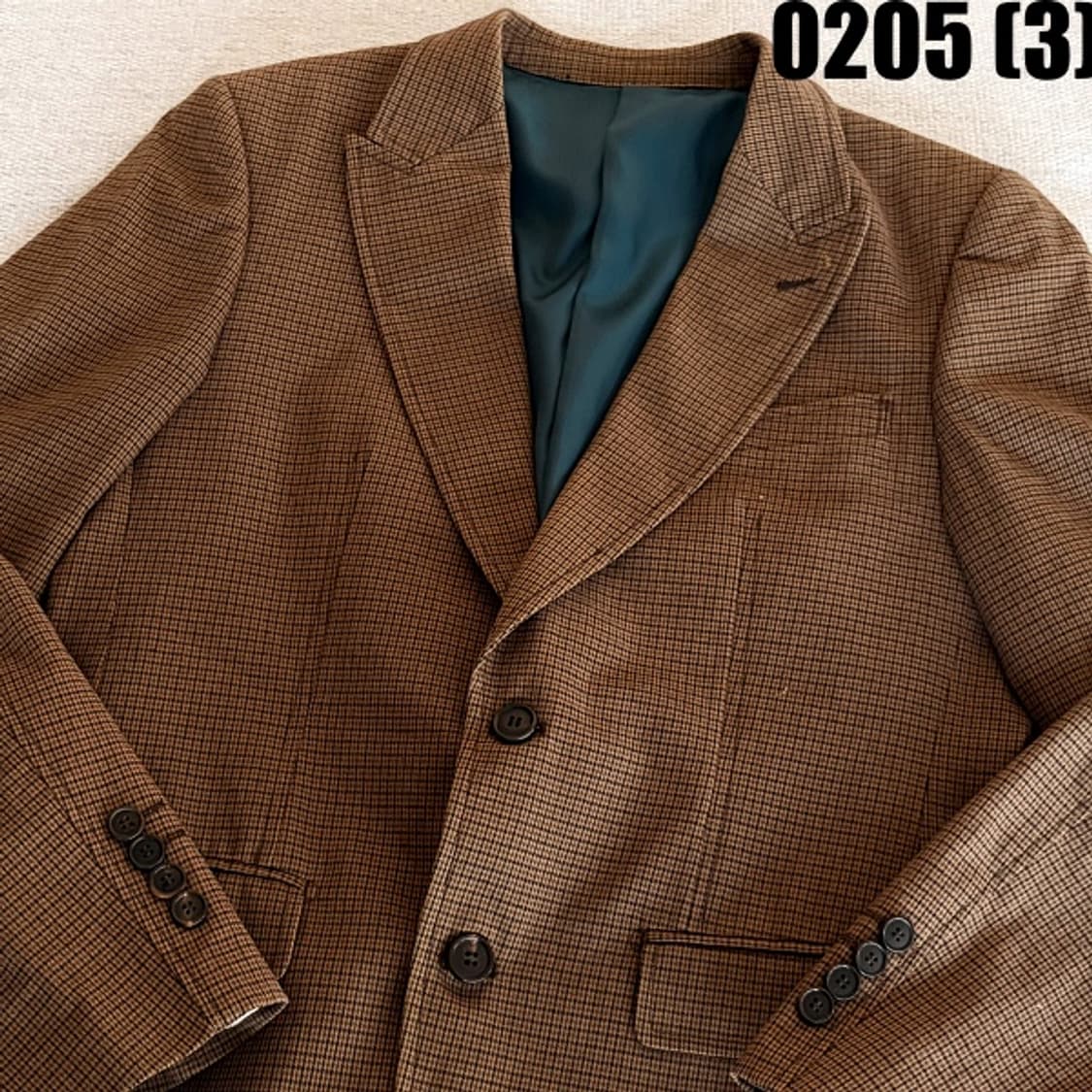 [100] 인터메조 테일러드 브라운 자켓 0205(3) 상품이미지2