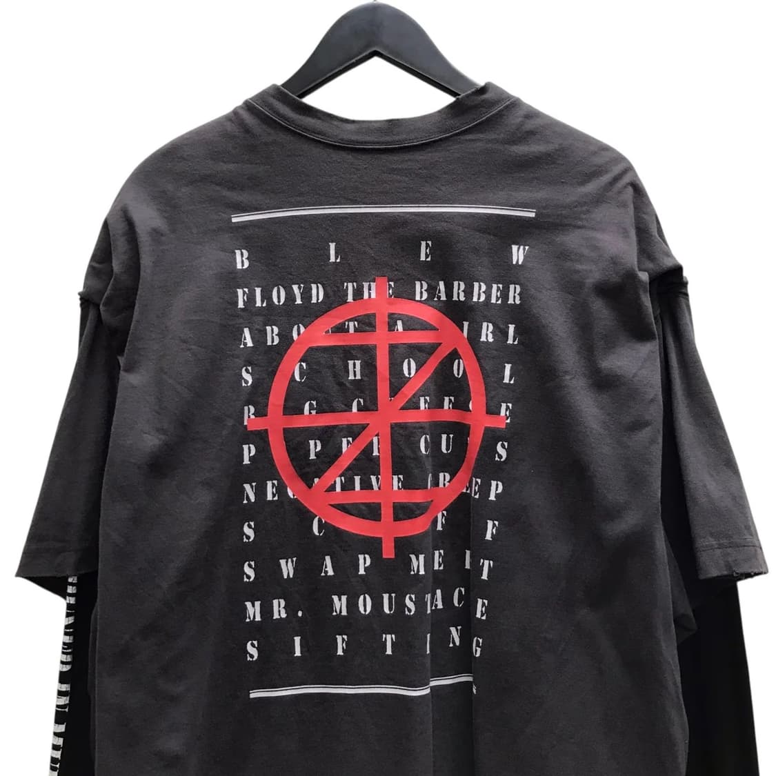 PROJECT G/R print  Layered T-shirt 상품이미지4