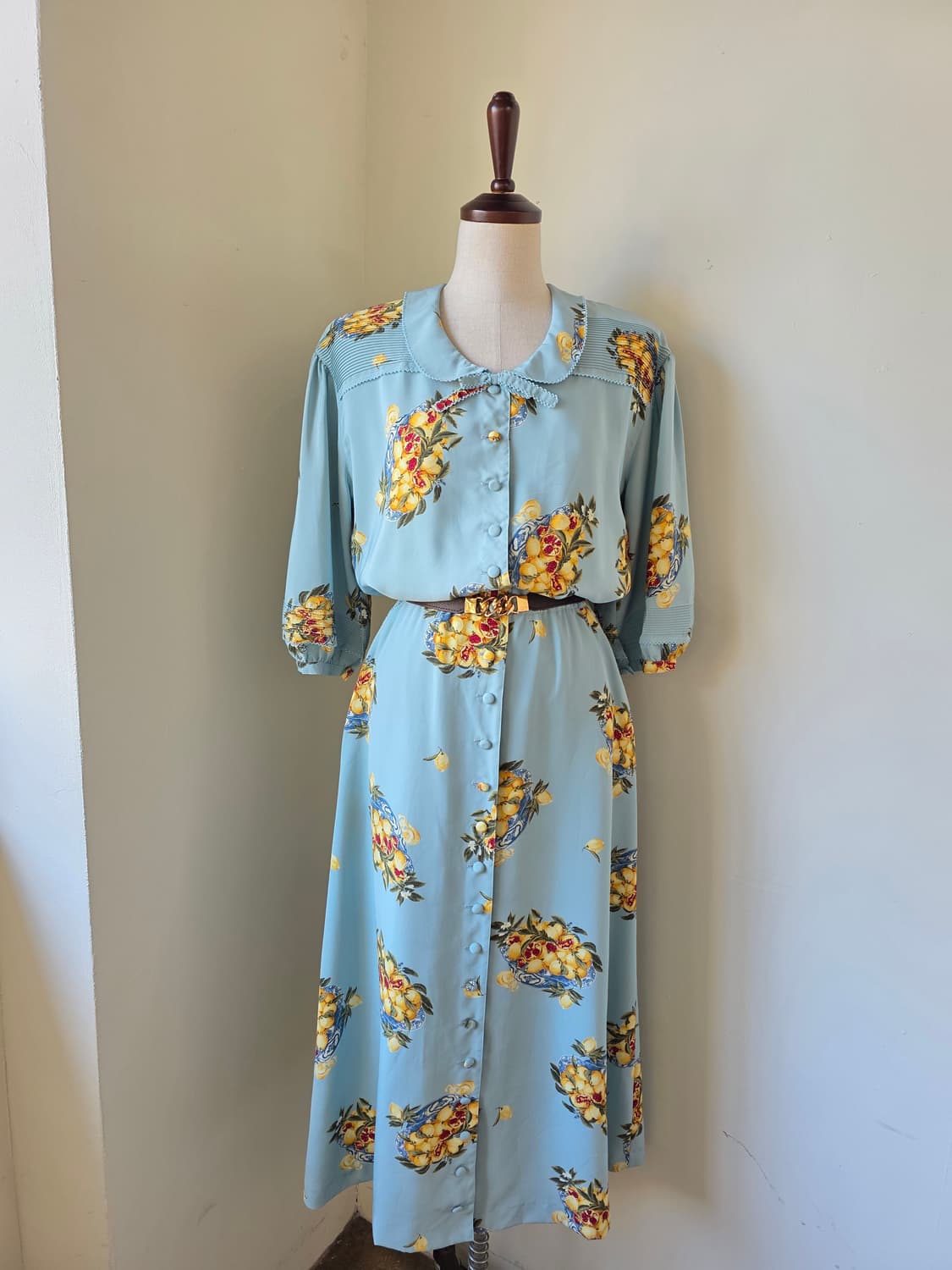 INGEBORG 플라워 패턴 롱 원피스 상품이미지2