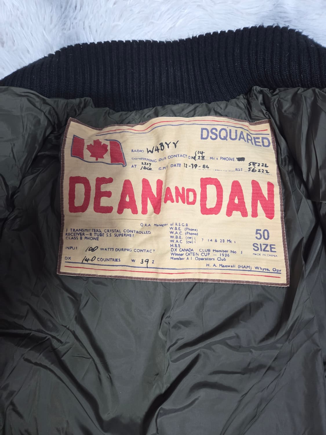 Dsquared2 남성 딘앤던 리얼 다운패딩  50사이즈 상품이미지3