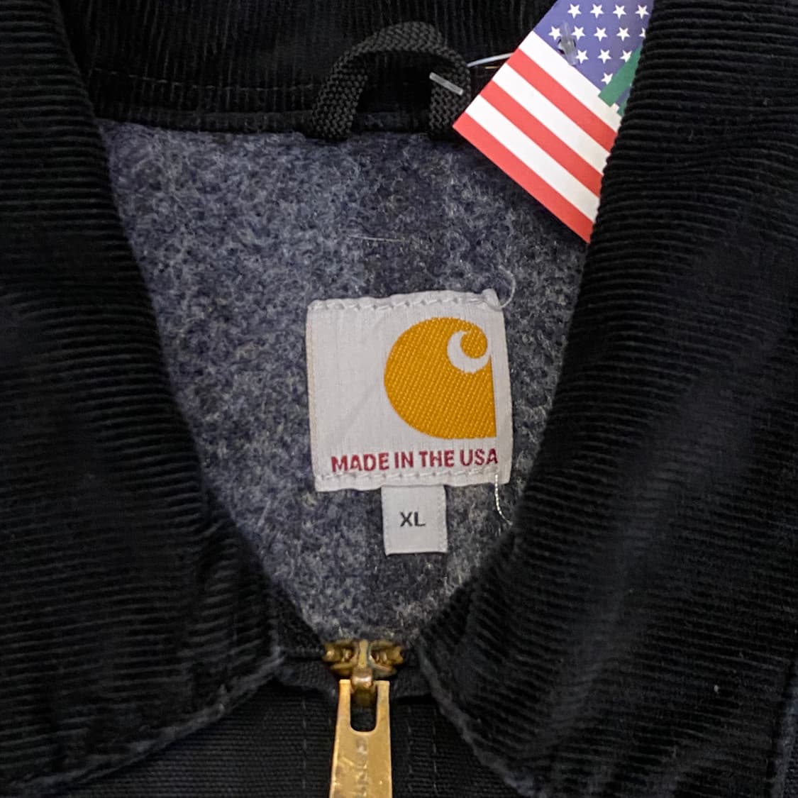 00s Made in USA 빈티지 칼하트 디트로이트 자켓 덕액티브 자켓 상품이미지5