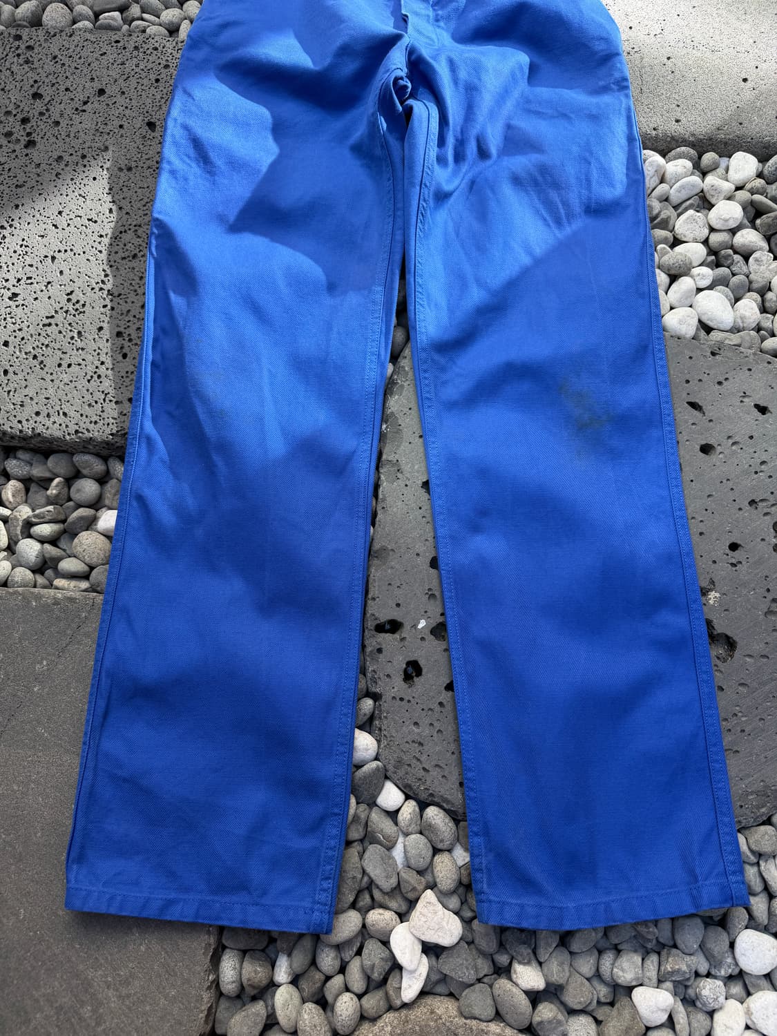 1990s LAFODEX WASHED BLUE 빈티지 프렌치워크팬츠 상품이미지4