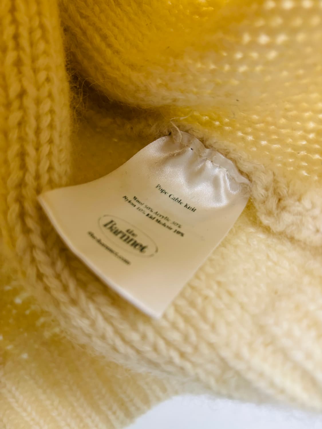 더바넷 THE BARNNET 포프 케이블 니트 상품이미지5