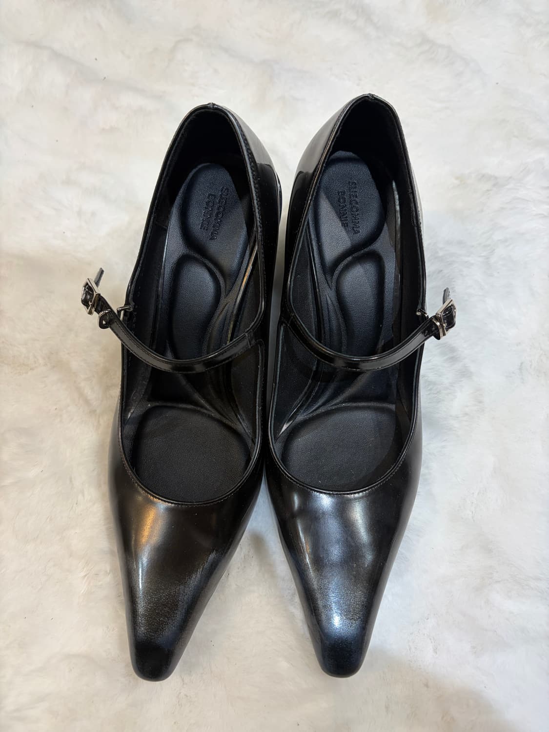 슈콤마보니 블랙 메리제인 슈즈 상품이미지1