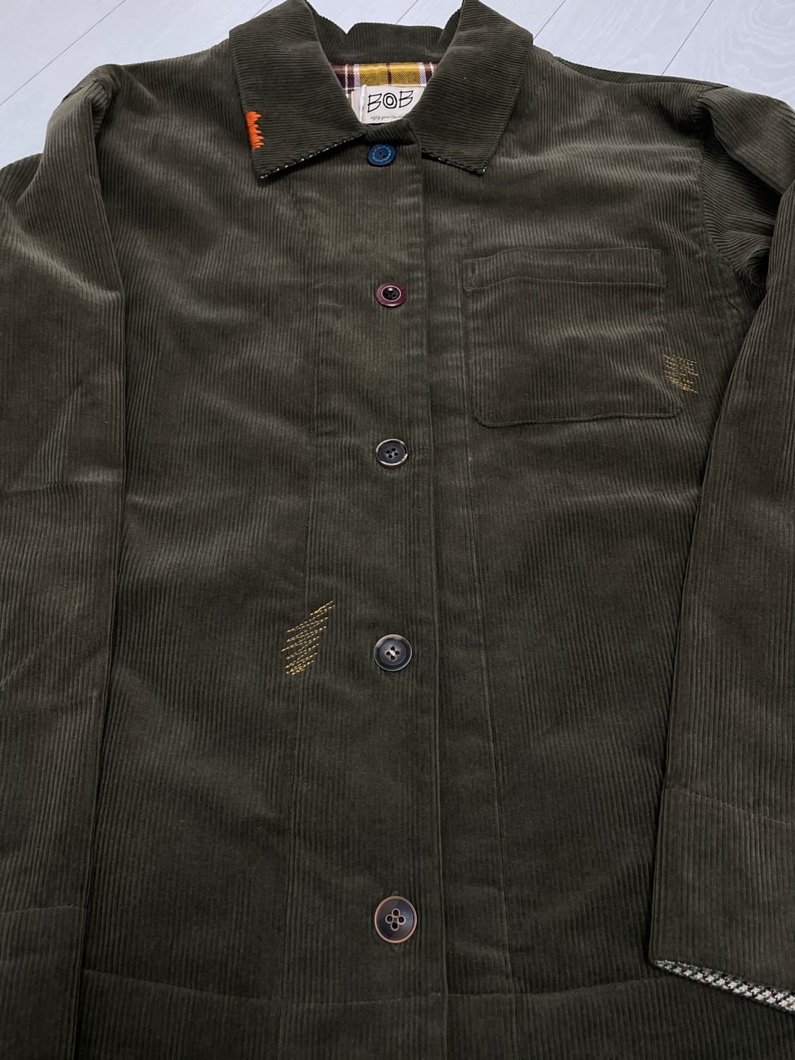 BOB 코듀로이 셔츠 95 상품이미지2
