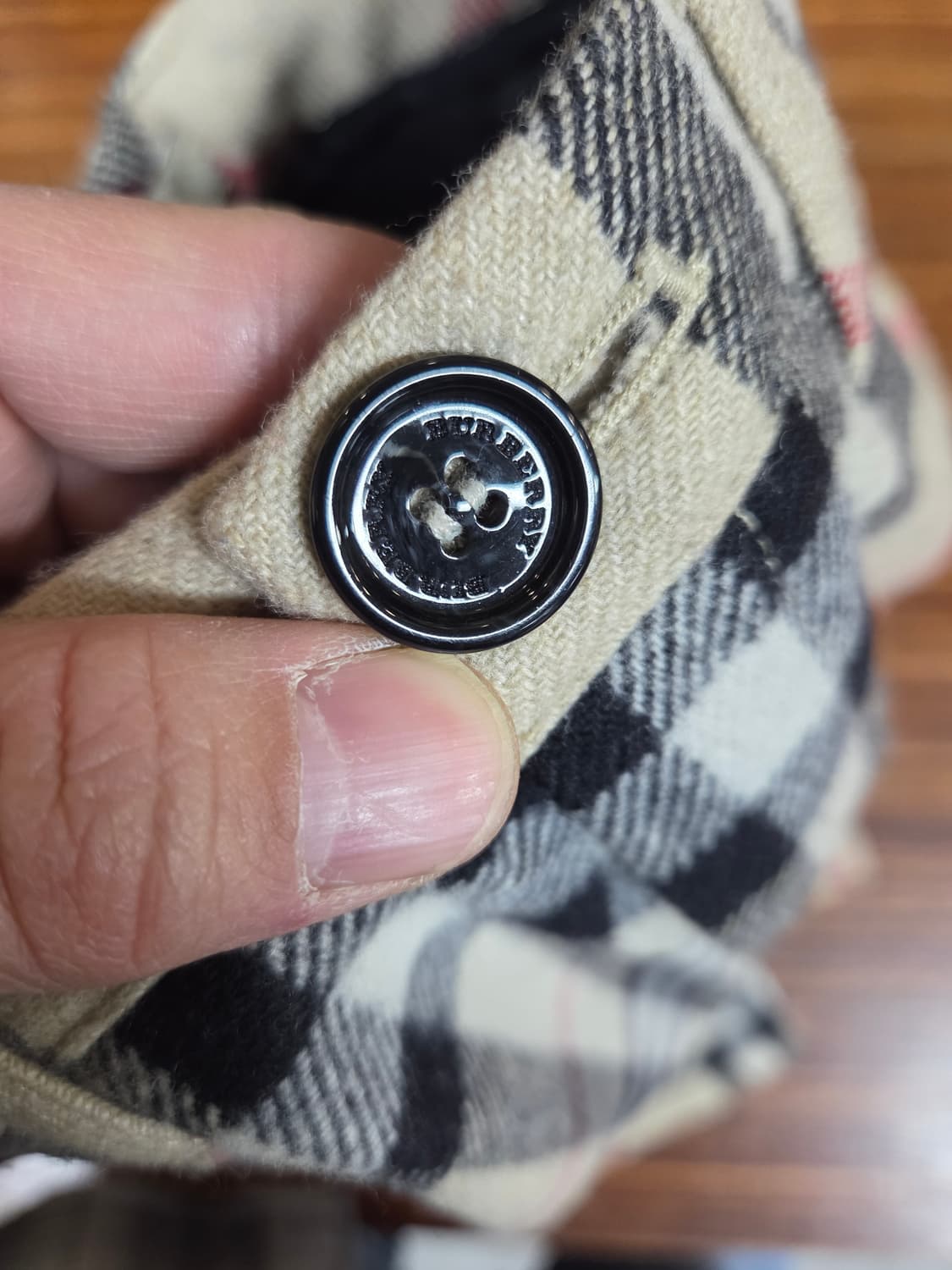 버버리 키즈 노바체크 울 팬츠 85cm 상품이미지6